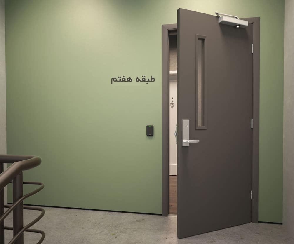 محل نصب درب ضد حریق تجاری